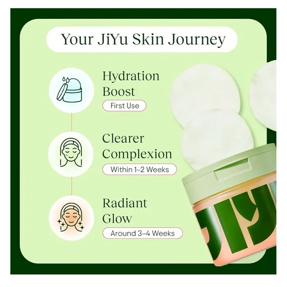 JiYu Toning Polish Skincare Pads - Picture 4 of 13